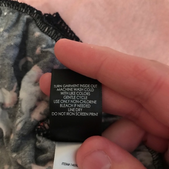 Torrid Super Soft Black Pegasus Sleep Short - Picture 6 of 7